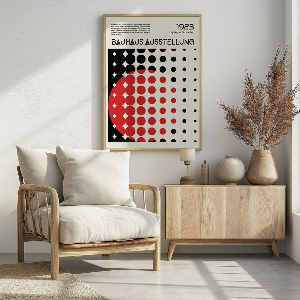 Bauhaus Ausstellung Poster